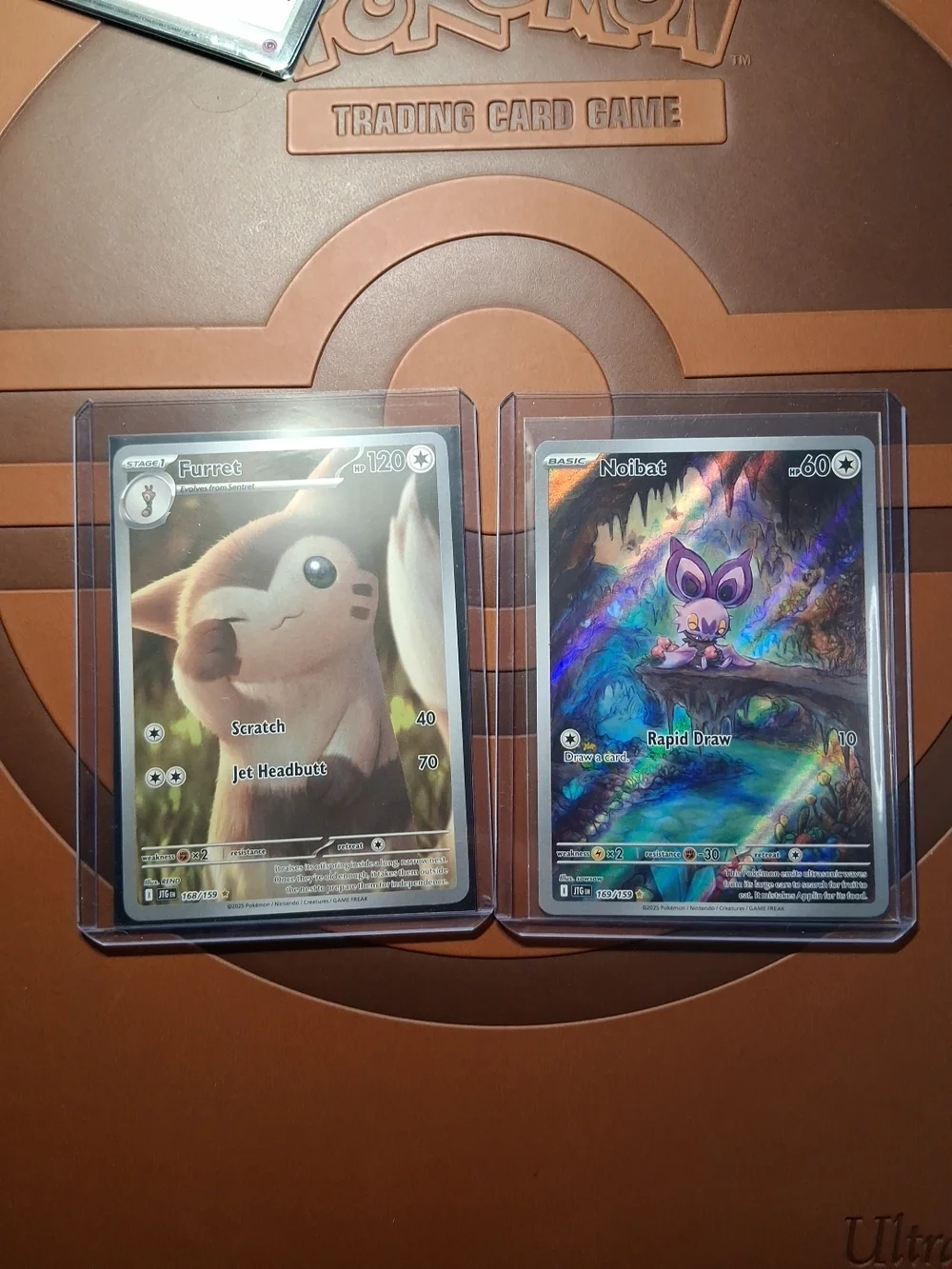 Furret And Noibat Illustration Rare Bundle ~ Plus Special Energy ~ Holo Lot NM
